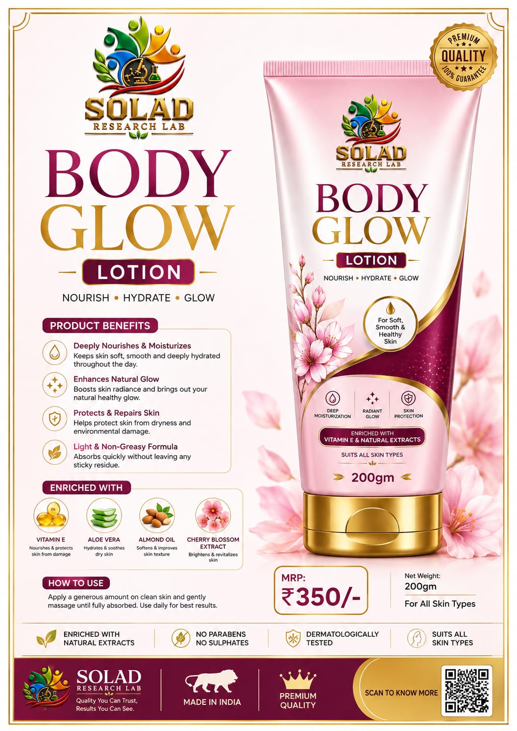 Body Glow Lotion
