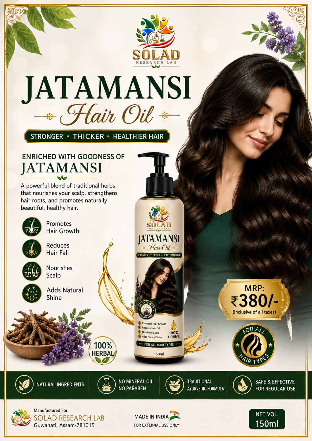 Jatamansi Hair Oil