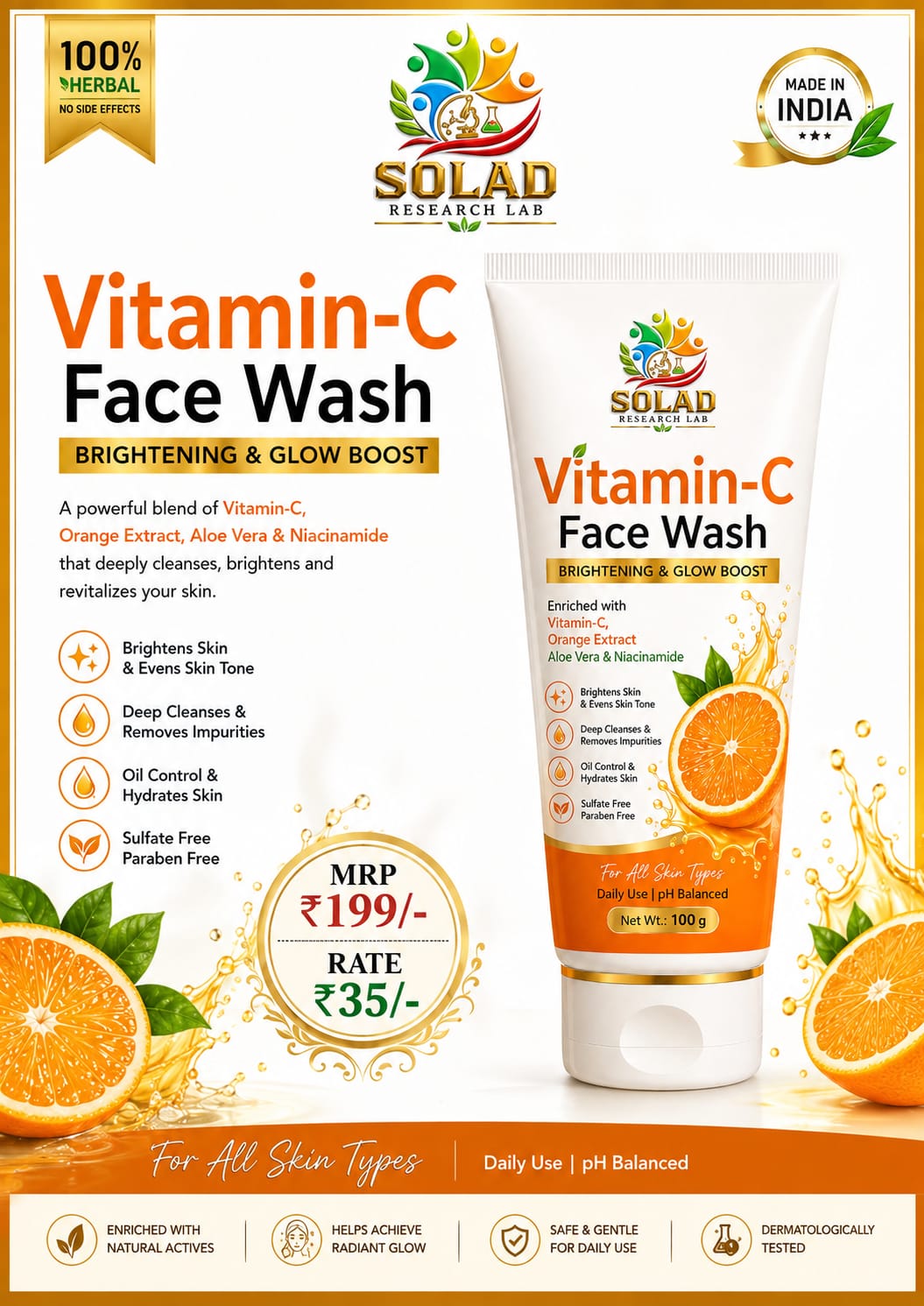 Vitamin-C Face Wash